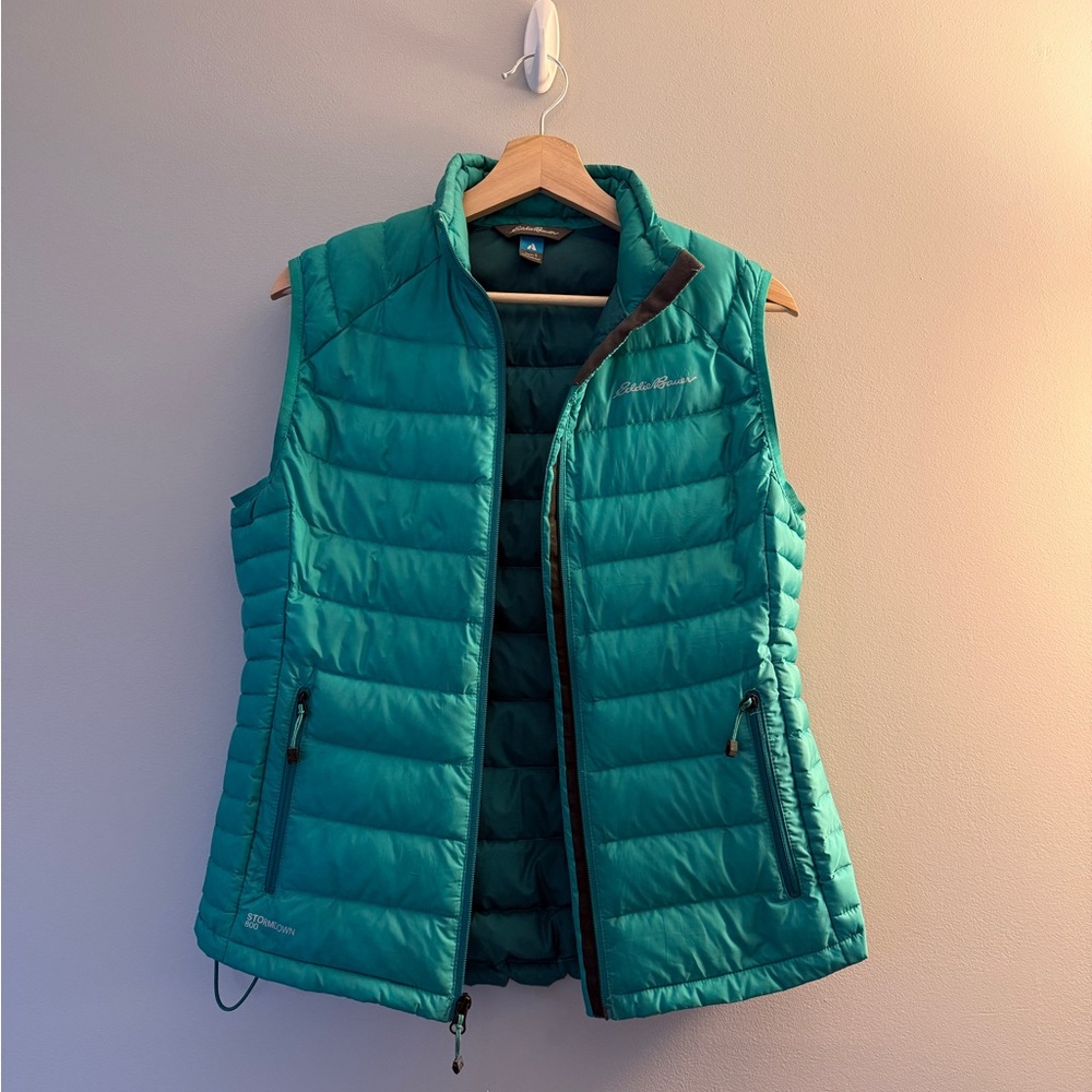 Eddie Bauer Women's Aqua Quilted Vest